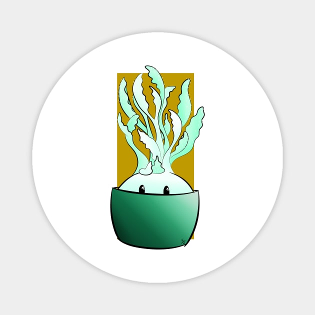 Cute Succulent 2 Magnet by Pastel.Punkk